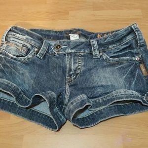 Silver jeans brand shorts